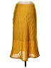Forgotten Grace 100% Polyester Solid Yellow Casual Skirt Size XS - photo 2
