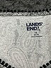 Lands' End Gray 3/4 Sleeve Blouse Size 1X - photo 7