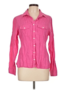 Lands' End Long Sleeve Button Down Shirt
