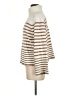 CeCe Stripes Tan Turtleneck Sweater Size M - photo 5