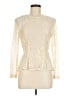 Assorted Brands Ivory Long Sleeve Top Size 6 - photo 1