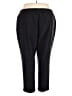 Alfani Solid Black Casual Pants Size 3X - photo 2
