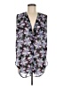 Sandro 100% Polyester Purple Sleeveless Blouse Size Med (2) - photo 1
