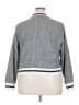 Who What Wear Checkered-gingham Gray Jacket Size 2X - photo 2