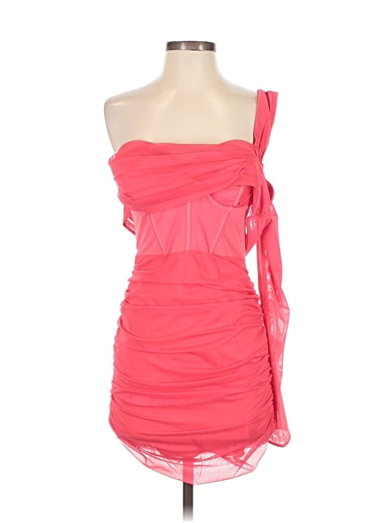 Pre-owned Oh Polly Cocktail Dress In Pink