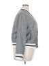 Who What Wear Checkered-gingham Gray Jacket Size 2X - photo 4