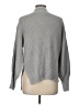 Unbranded 100% Acrylic Solid Gray Turtleneck Sweater Size L - photo 2