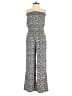 American Eagle Outfitters 100% Viscose Animal Print Gray Jumpsuit Size XS - photo 1