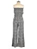 American Eagle Outfitters 100% Viscose Animal Print Gray Jumpsuit Size XS - photo 2