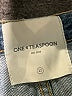 ONETEASPOON 100% Cotton Blue Denim Shorts Size 22 Waist - photo 3
