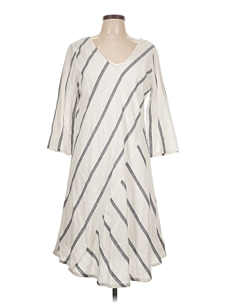 Pre-owned Soft Surroundings Casual Dress In White