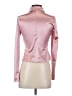 Shein Metallic Pink Long Sleeve Blouse Size 2 - photo 2