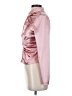Shein Metallic Pink Long Sleeve Blouse Size 2 - photo 5