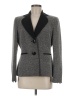 Kasper Chevron-herringbone Gray Blazer Size 6 - photo 1