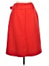 Halogen 100% Polyester Solid Red Formal Skirt Size 6 (petite) - photo 2