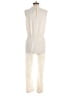 Assorted Brands Metallic Ivory Jumpsuit Size S - photo 2
