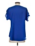 Express Blue Short Sleeve Blouse Size S - photo 2