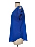 Express Blue Short Sleeve Blouse Size S - photo 5