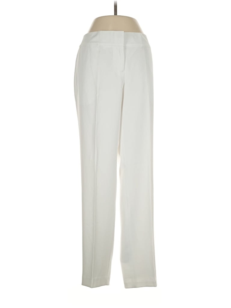 Pre-owned Black Label By Evan Picone Dress Pants In White