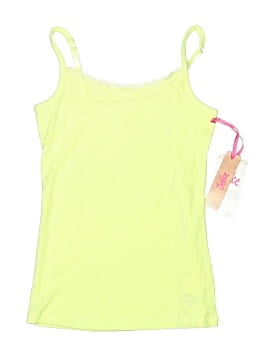 Deux par Deux Girl Organic Cotton Jersey Tank Top Black - 8 Years