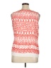 Rose + Olive 100% Polyester Orange Sleeveless Blouse Size XL - photo 2
