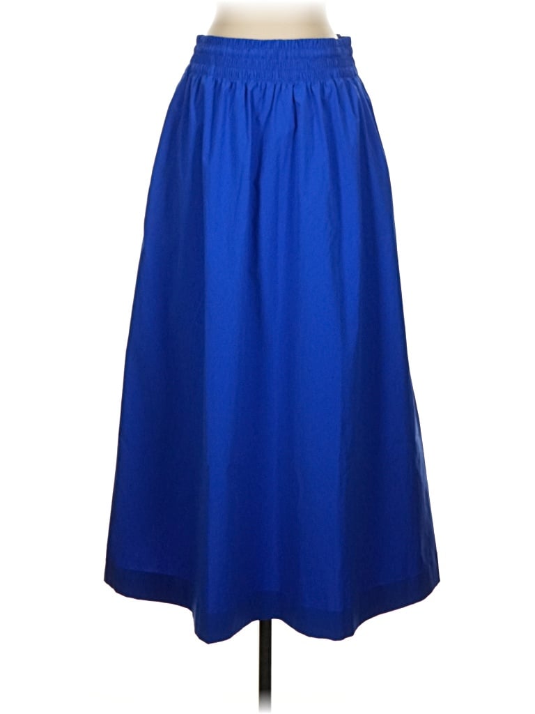 Pre-owned Athleta Formal Skirt In Blue