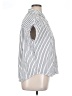 Style&Co Stripes White Short Sleeve Blouse Size XL - photo 4