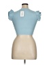 Katie J NYC Blue Short Sleeve Top Size XL - photo 2