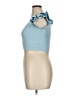 Katie J NYC Blue Short Sleeve Top Size XL - photo 5
