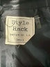 Style Rack Solid Black Faux Leather Skirt Size S - photo 4