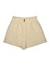 Shein Checkered-gingham Yellow Shorts Size 4 - photo 1