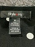Style&Co Polka Dots Black 3/4 Sleeve Blouse Size M - photo 7