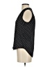 Vince Camuto Polka Dots Black Sleeveless Blouse Size XXS - photo 5