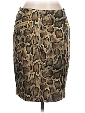 MICHAEL Michael Kors Faux Leather Skirt (view 1)
