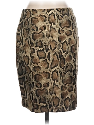 MICHAEL Michael Kors Faux Leather Skirt (view 2)