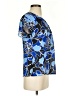 Liz Claiborne 100% Polyester Blue Short Sleeve Blouse Size S - photo 4