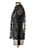 Theory 100% Polymide Black Long Sleeve Blouse Size 00 - photo 5