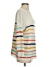 Entro 100% Acrylic Stripes White Pullover Sweater Size S - photo 4