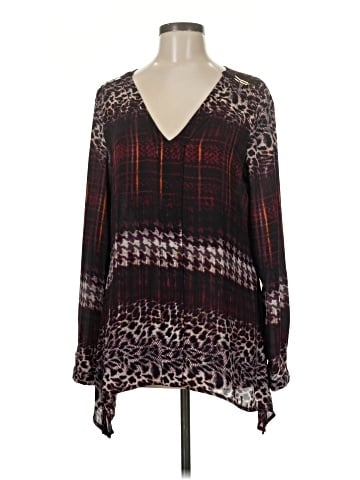 NY Collection Long Sleeve Blouse (view 1)