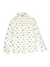 Milon Hearts Ivory Long Sleeve Button-Down Shirt Size 8 - photo 1