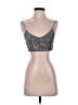 Alexander Wang Silver Black Tank Top Size 2 - photo 1