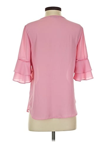 Roz & Ali 3/4 Sleeve Blouse (view 2)