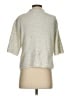 Bobeau Metallic Silver Turtleneck Sweater Size S - photo 2