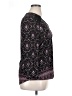 Daniel Rainn Black 3/4 Sleeve Blouse Size XL - photo 4