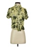 Zara Green Short Sleeve Blouse Size S - photo 1