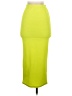 Win Win Color Block Green Casual Skirt Size S - photo 2