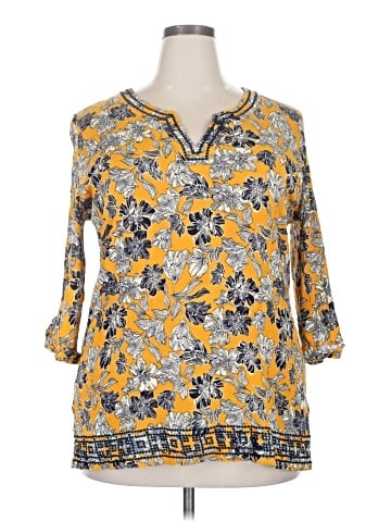 Magnolia Grace 3/4 Sleeve T-Shirt (view 1)
