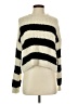 Lush Stripes Ivory Pullover Sweater Size S - photo 1