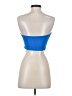 Shein 100% Polyester Blue Sleeveless Top Size 0 - photo 2