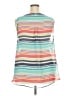 Torrid 100% Polyester Teal Sleeveless Blouse Size 3X Plus (3) - photo 2